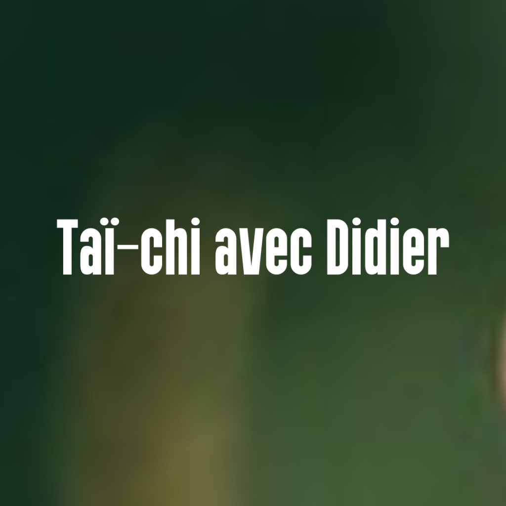 Tai-chi avec Didier